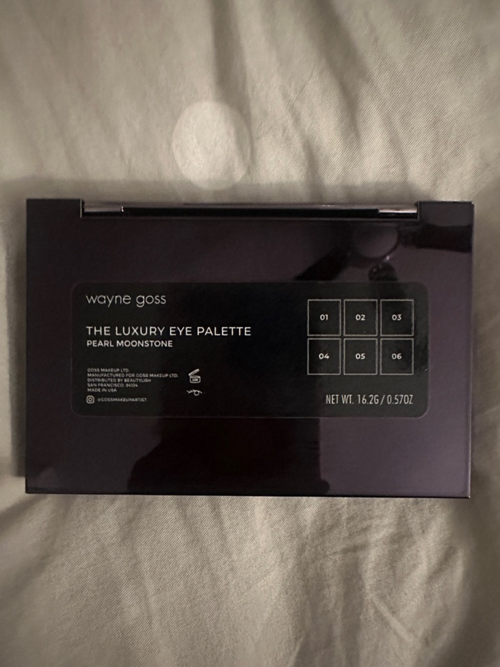 Wayne Goss The Luxury Eye Palette - Pearl Moonstone (Purple Case)